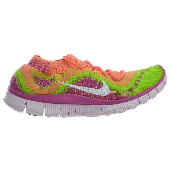 nike free flyknit 5.0 rainbow pink